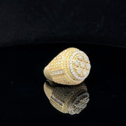 Yellow gold diamond VS ring